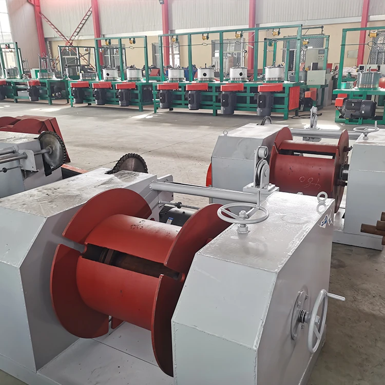 Factory price high /low carbon steel copper wire horizontal water tank wire drawing machine