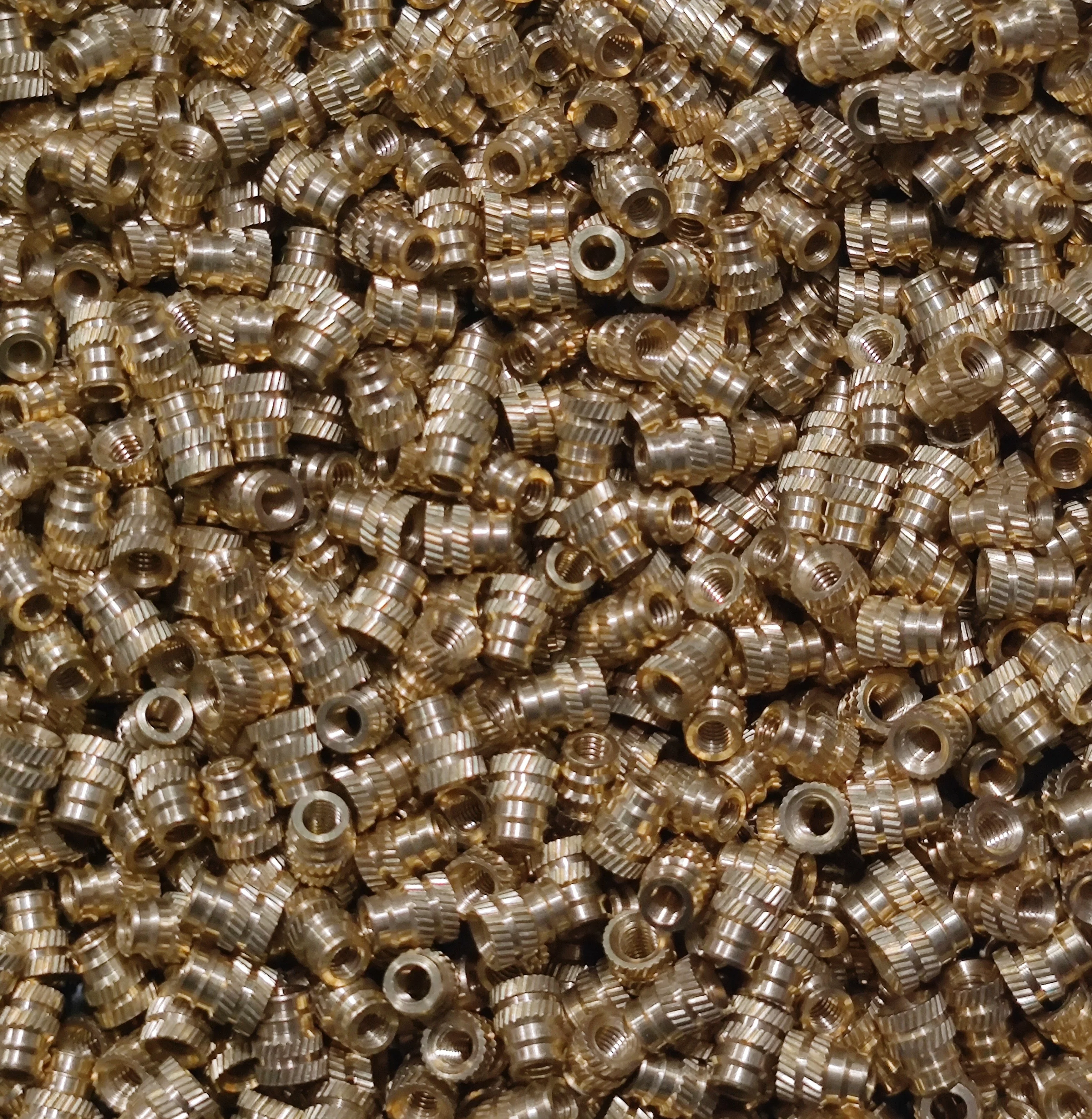 M2 M3 M4 M5 M6 Brass Heat Set Insert Nut Hot Melt
