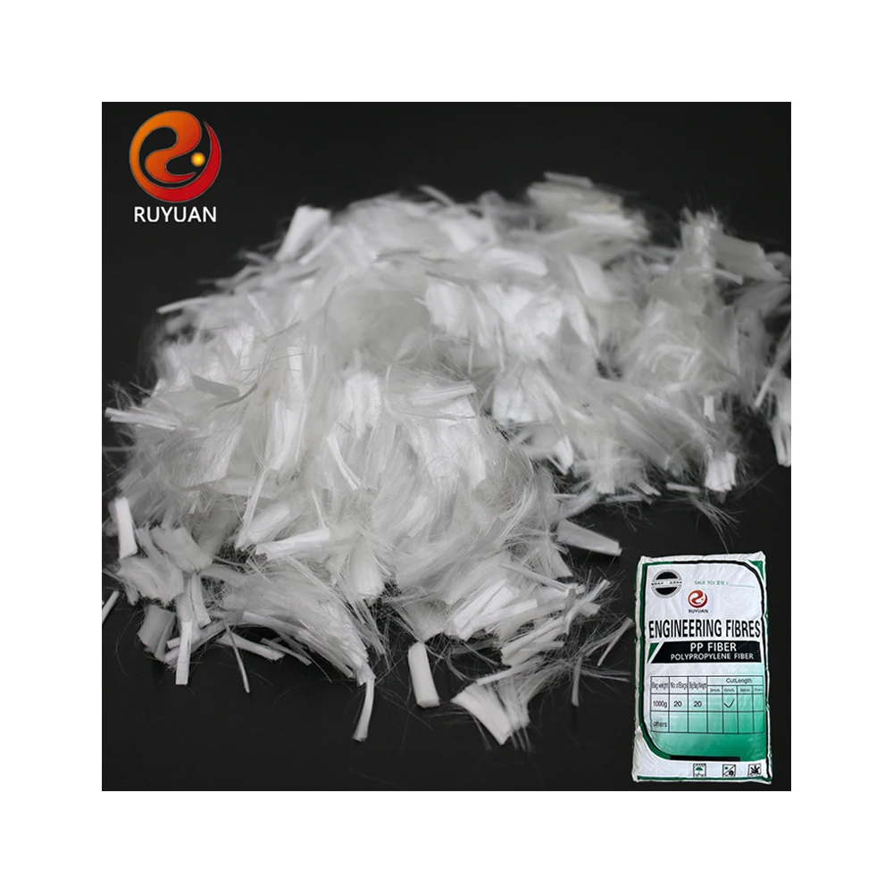 Ruyuan chemical polypropylene fiber concrete fiber concrete PP fibers