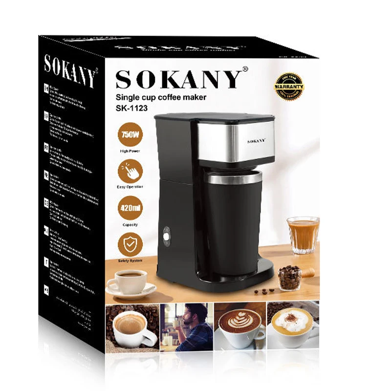 Wholesale Factory Portable Mini Electric Espresso Turkish K-Mini Single Serve Coffee Maker For Camping And Travel