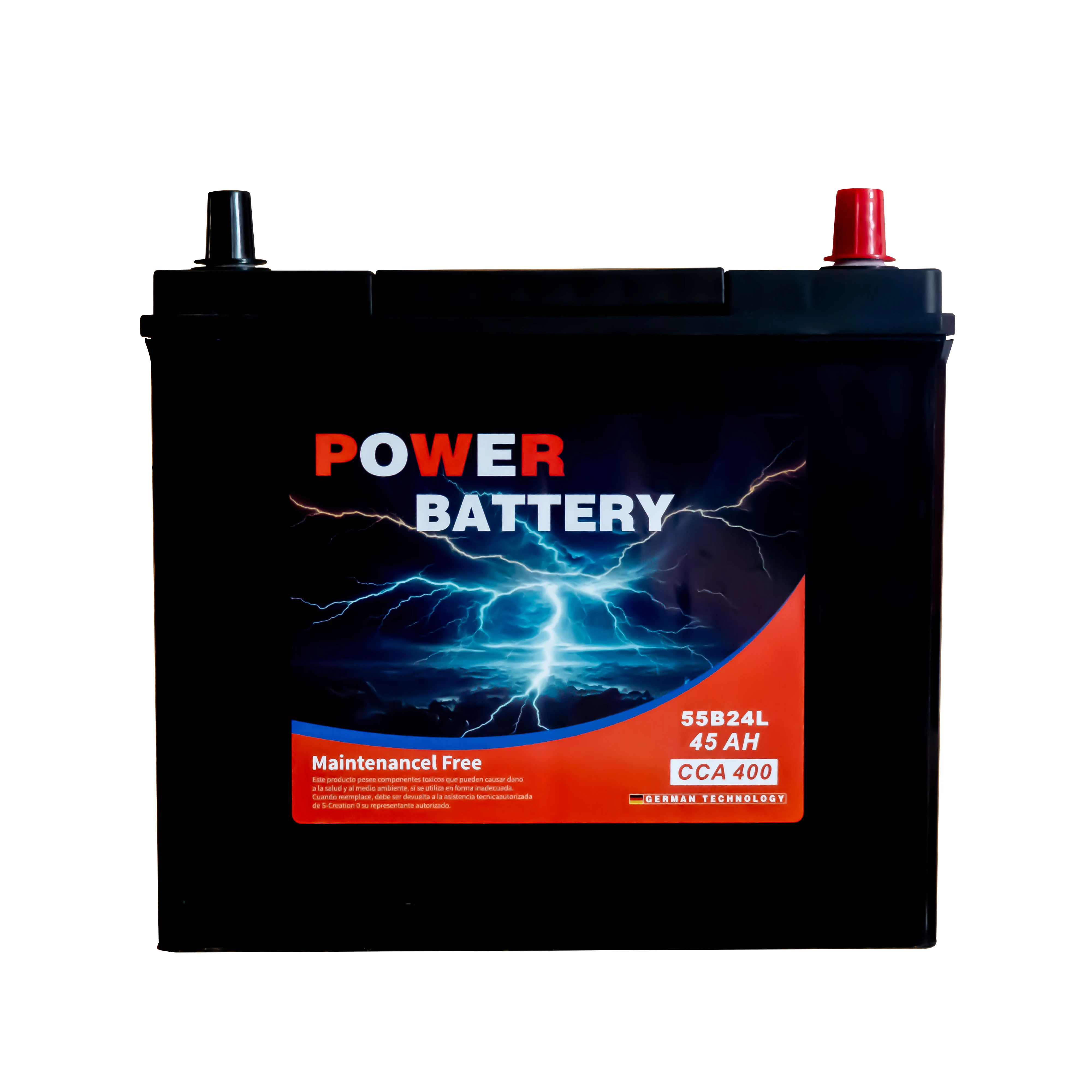 Wholesale High Quality Rechargeable 12V 45ah Lead Acid Battery 55B24L Car Starter Batteries