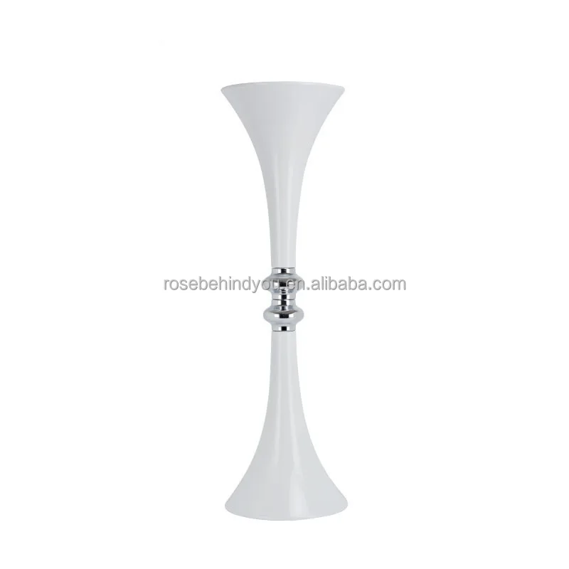 Home decor table decoration centerpieces white flower vase stand table centerpiece for wedding events table