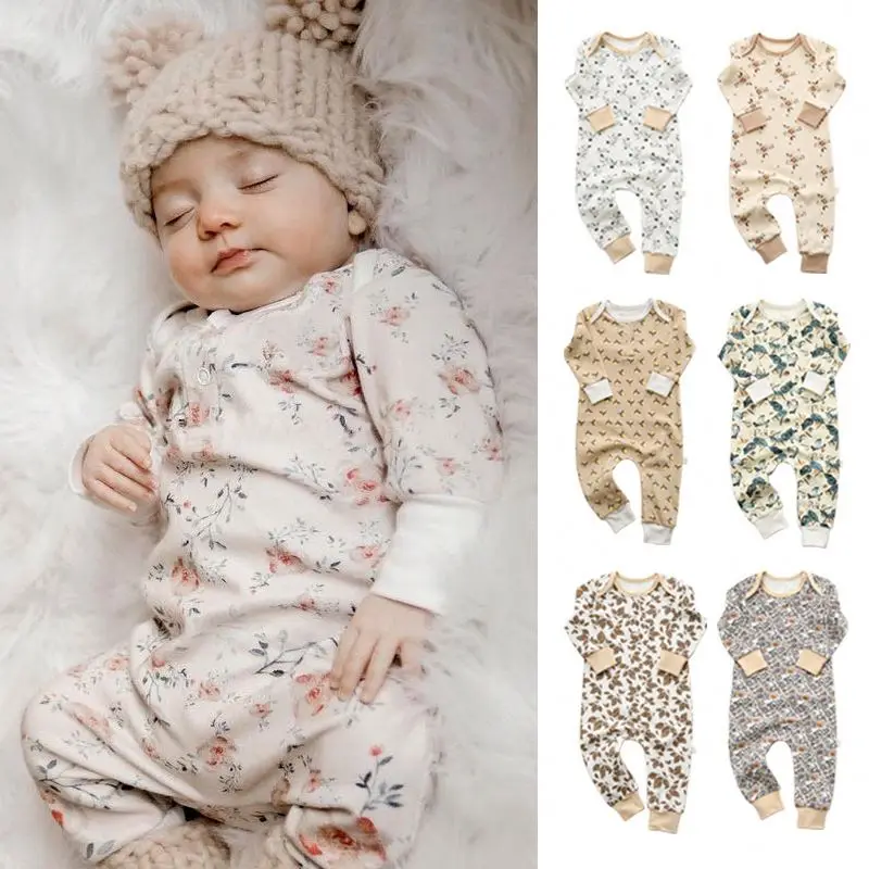 Custom Toddler Baby Clothing Romper Wholesale Pajamas New Born clothes Ready To Ship Romper