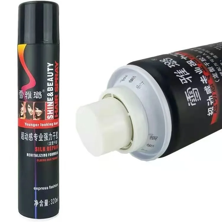 sabalon hairspray series custom strong hair styling products keratin hairspray plump texture spray dry glue