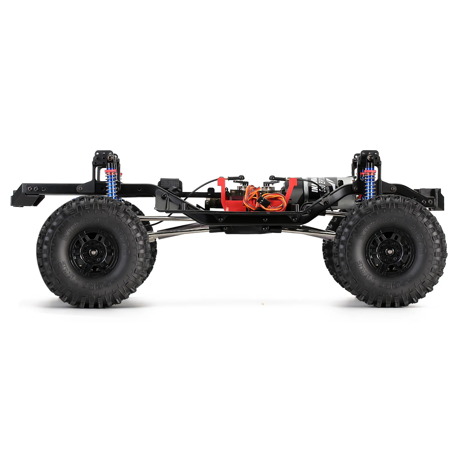 2-Speed Transmission Chassis Frame with Differential Portal Axle for 1/10 RC Crawler Car DIY Upgrade Parts AX-8508