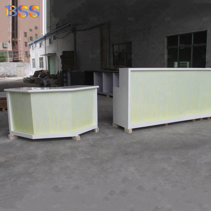 Restaurant Reception Bar Counter Corian Acrylic Fast Food Restaurant Counter