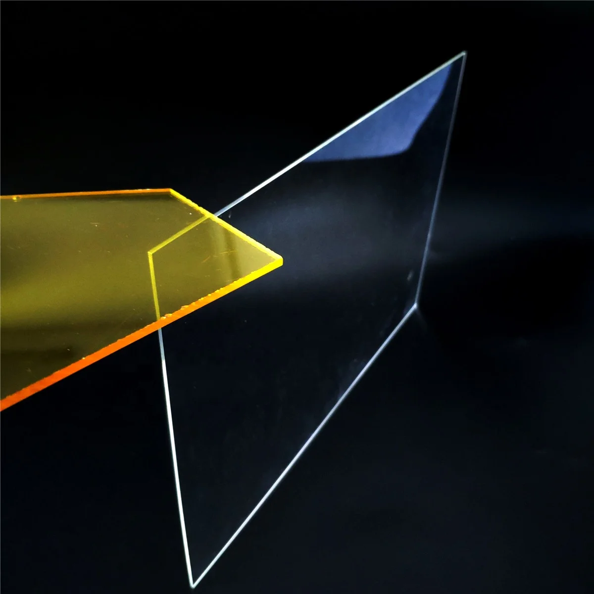 Manufacture 100% virgin  Optical Clear Transparent Pc Polycarbonate film/sheet 1mm cut to size