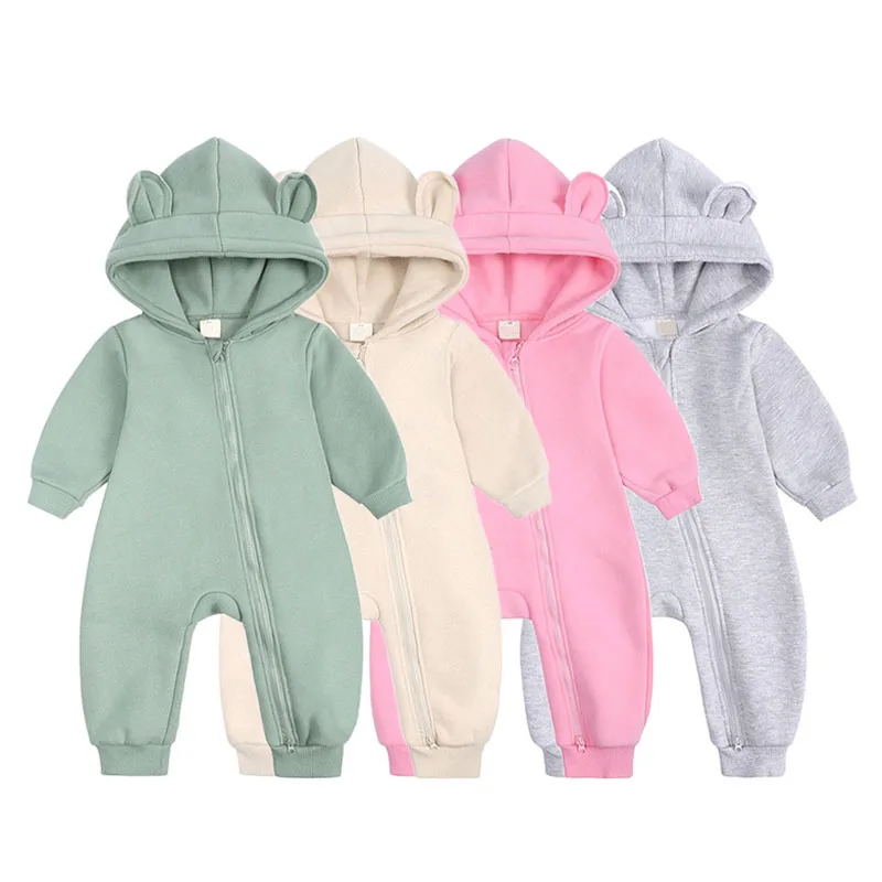unisex babies infant clothes winter 2023 baby winter romper wholesale new born luxury baby girl clothes