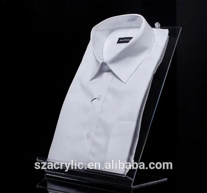 Acrylic Shirt Display clothes display stand