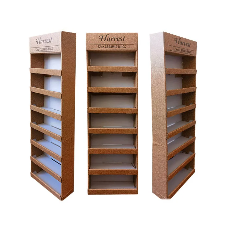 Качественный быстрый прототип картонный выставочный стенд для розницы индивидуальная всплывающая напольная бумага гофрированная выставочная стойка