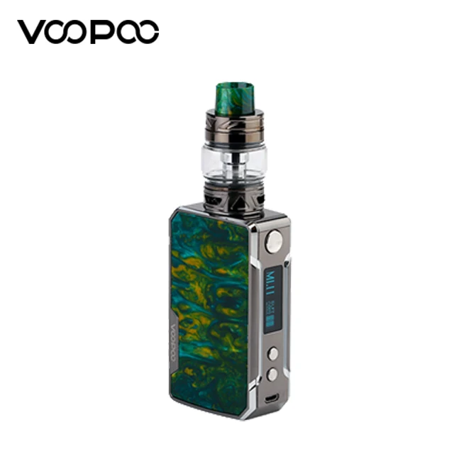 
2019 new e cigarette vape mod VOOPOO DRAG Mini Platinum 117W Kit BOX MOD 4400mAh 