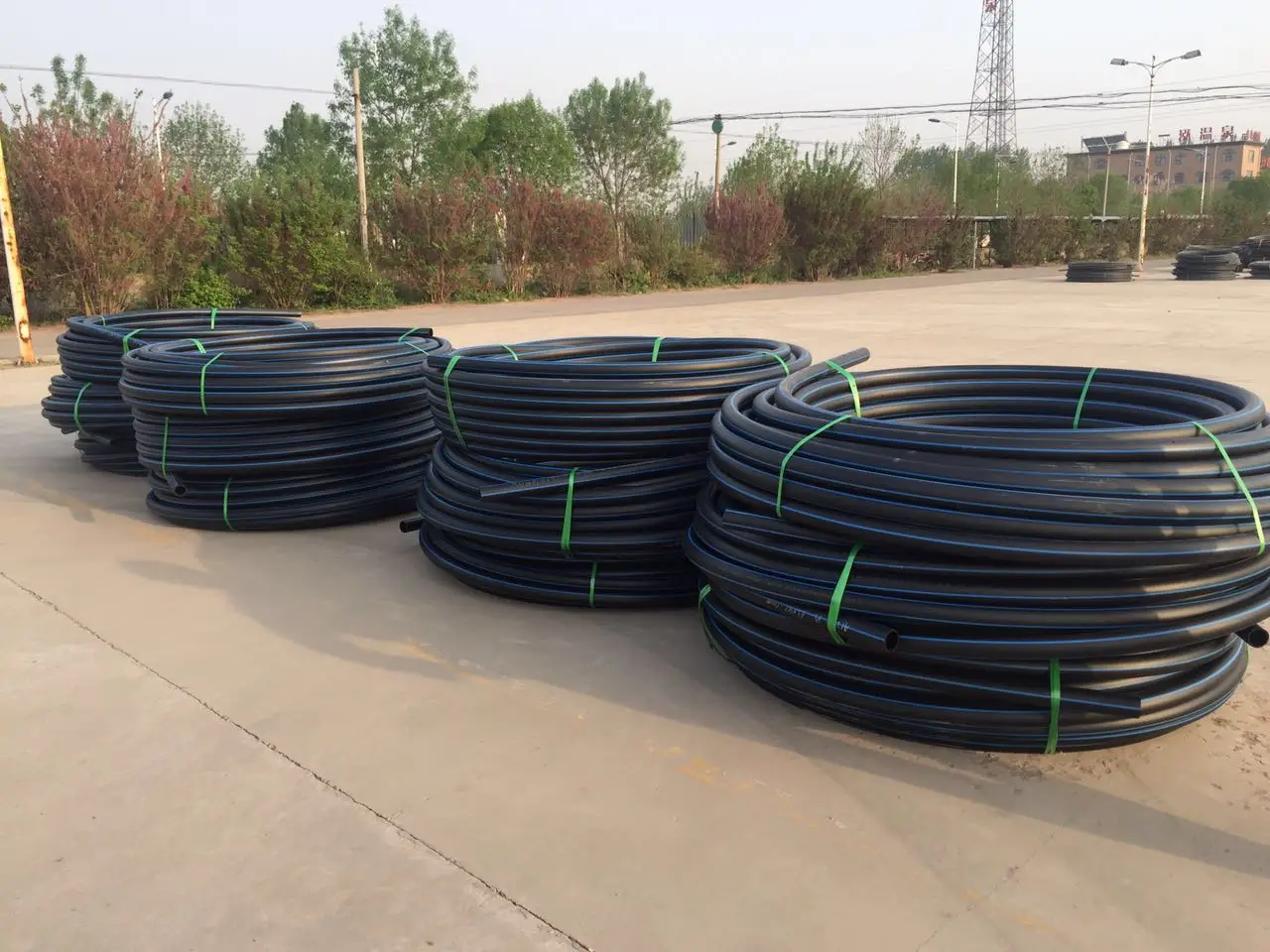 PE100 3 inch 75mm hdpe poly pipe