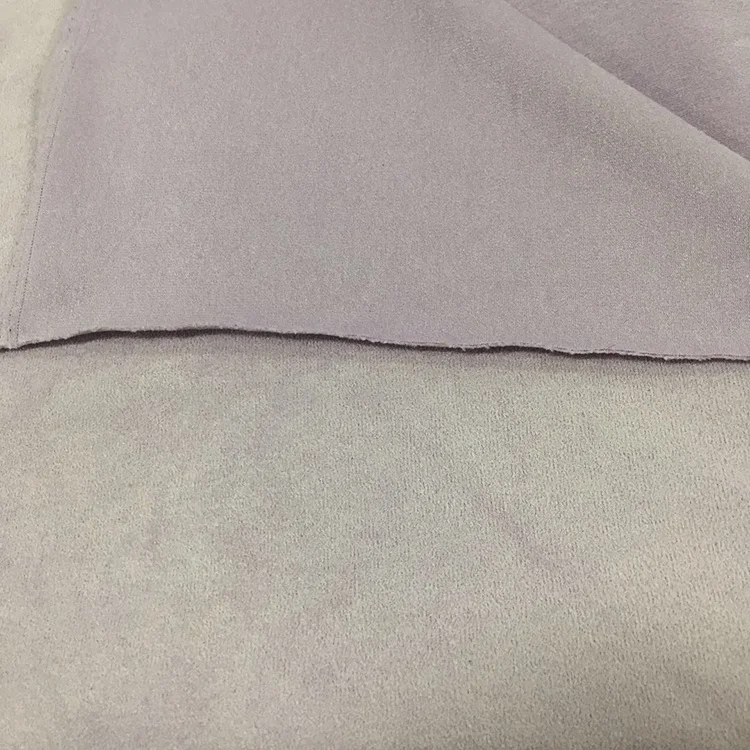 Wholesale eco friendly Shrink-Resistant 100% polyester suede fabric