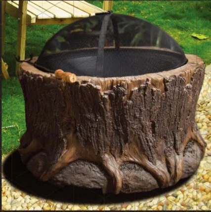 Heizung Gas Burning Fire Pit Outdoor Propane Gas Burning MGO Fire Pit Bonfire Smokeless Fireplace Heater Chimenea Furnace