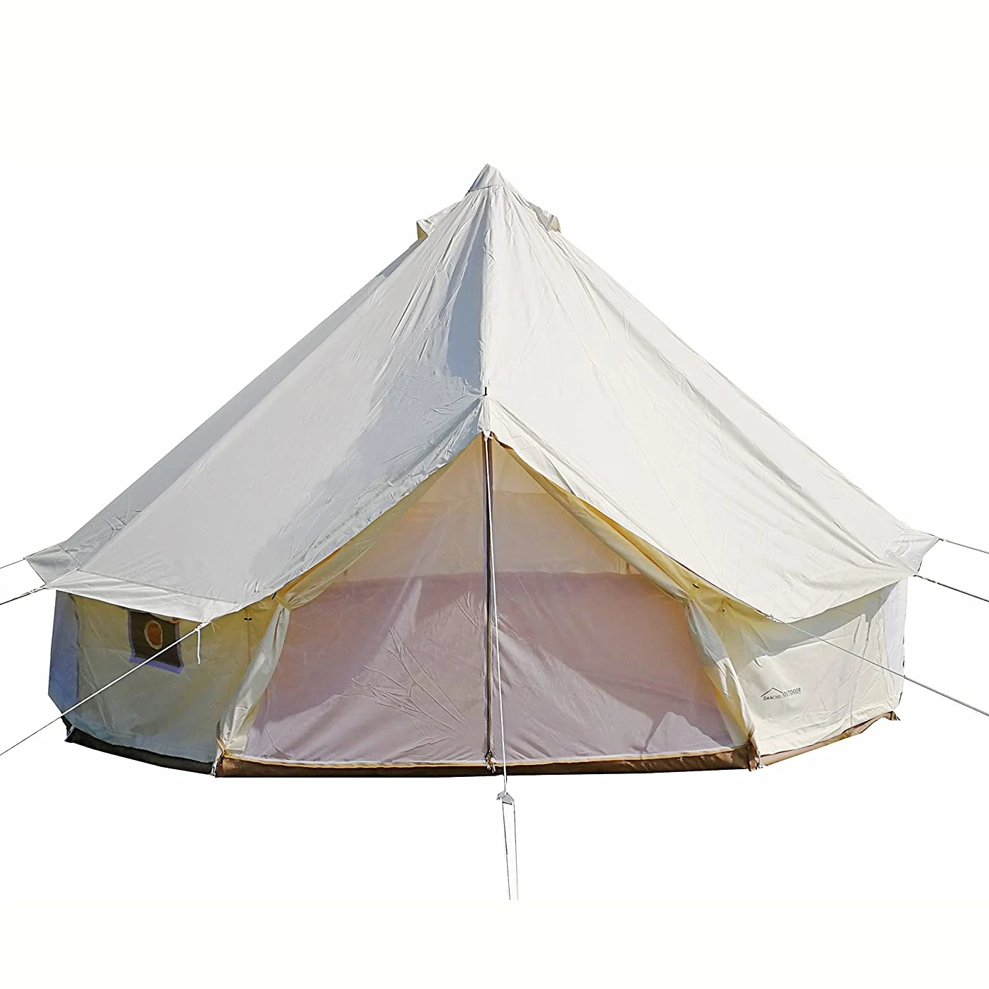 4 Season Oxford Glamping Tent  Waterproof Yurt Tent Bell Tent for Camping