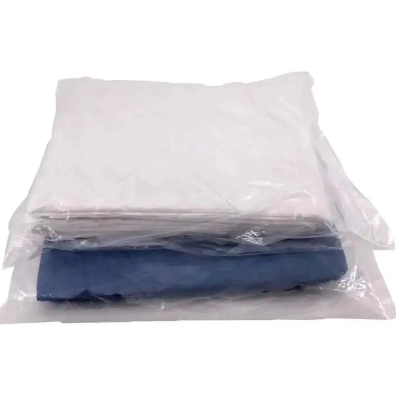 SJ Quilted Non woven Protection Moving Blanket Medical Disposable Patient Warming Nonwoven Blankets