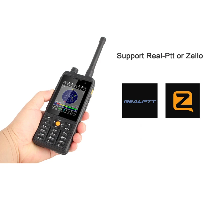 Professionnel Smartphone GT-5 Dmr Wifi Lte Zello Talkie Walkie Digital Vhf Uhf 4g Radio Phone With Gps H384