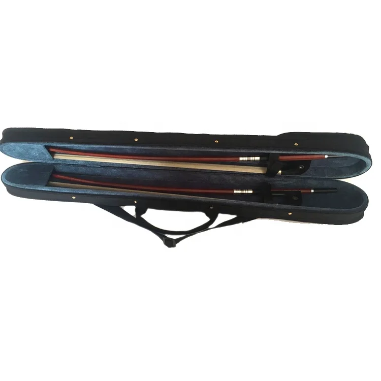 Double bass bow case hard case for Two Bass Bow  Contrabass Bow Case