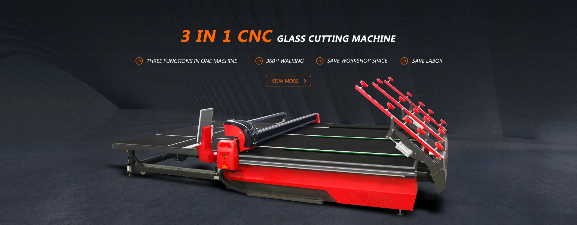 CNC 2520 Mirror Cutting Best Shape Glass Cutting Automatic Machine