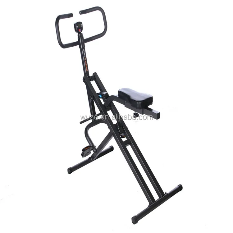 Hot Sell Adjustable Horse Riding Roman Chair Total Crunch Sit Up Horse Squat Machine For Home Gym