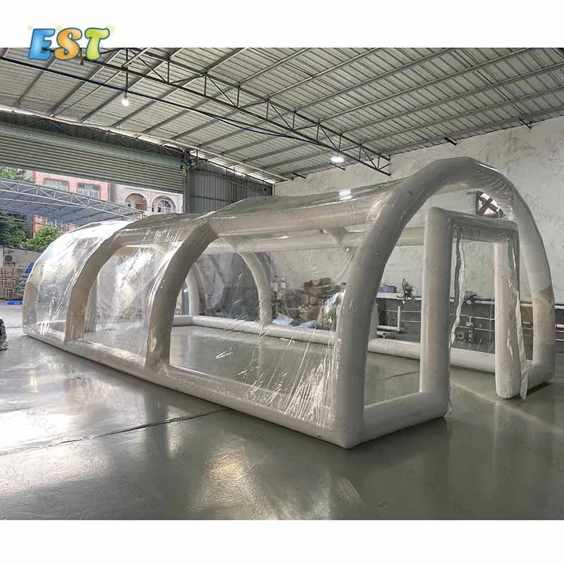 Winter inflatable water above ground swimming pool solar sun dome cover tent enclosure for sale