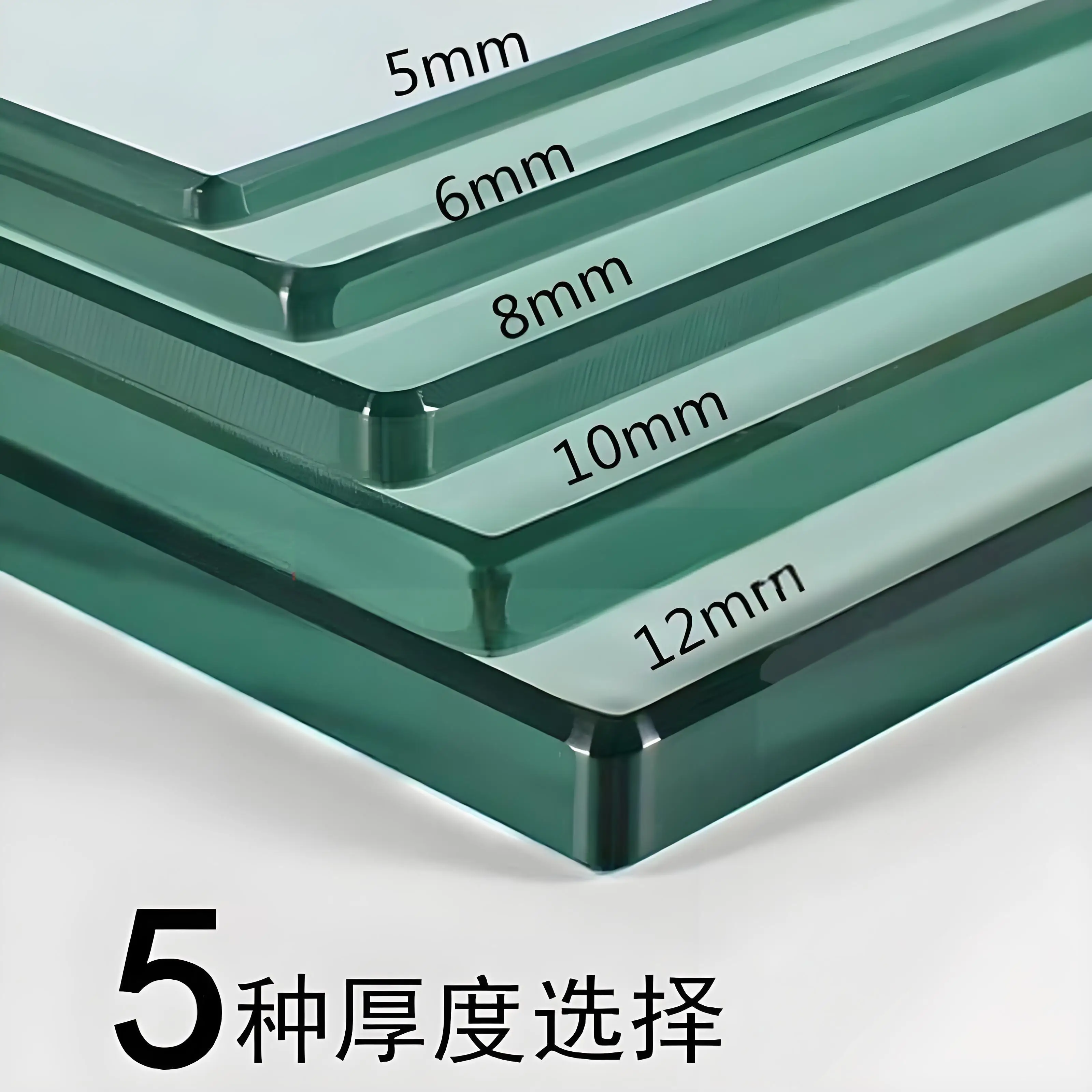Customized Clear Float Glass Building 3mm-10mm Window Railing Outdoor/Greenhouse/Living Room/Instrument/Solar Application Flat