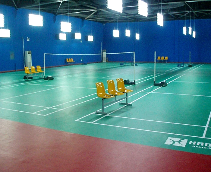 popular pvc vinyl flooring badminton surface