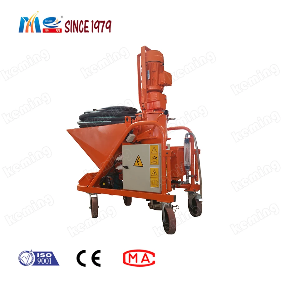 labor saving full- Automatic Plastering Machine KLL Putty Sprayer for long Conveying Distance