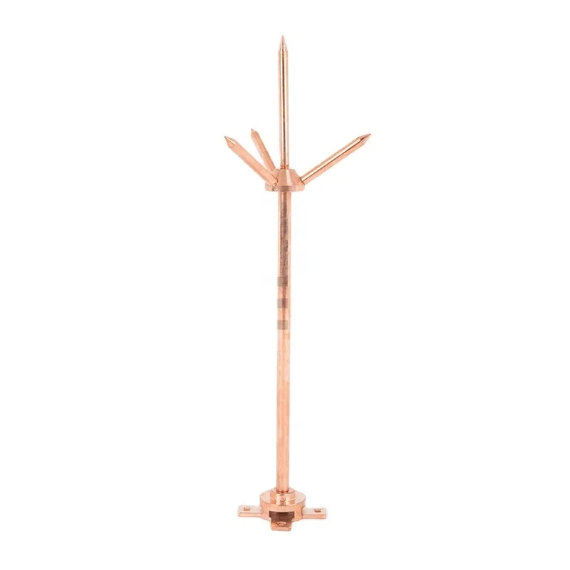 Lightning Protection Copper/Brass Air Termination For Complete Set