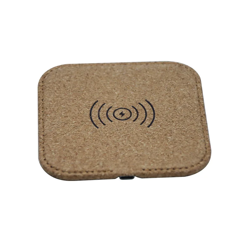 Portable 3 In 1 Magnetic 15w Light Fast Charging Cork Wireless Charger Pad for Iphone Wireless Charger