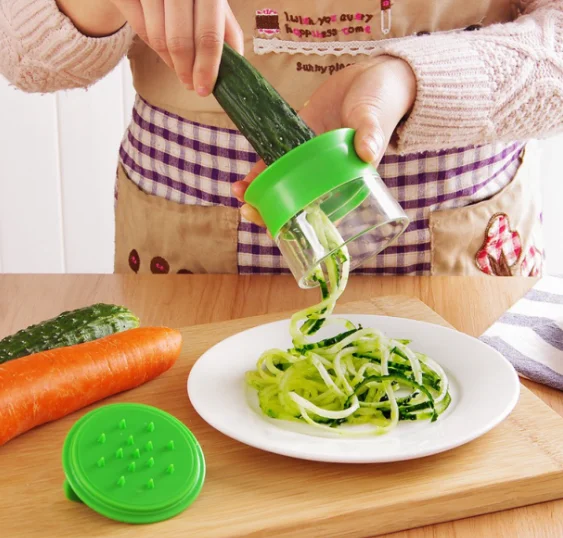 New Product Vegetable Shredder 3 in 1 Grater Rotary Grater Multi-function Stainless Steel 304 ABS Fruit Vegetable Slicer Grater