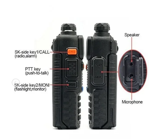  2021 длинный Диапазон VHF UHF портативный иди и болтай walkie talkie baofeng UV-5R cb радио BF uv5r 128CH dual band