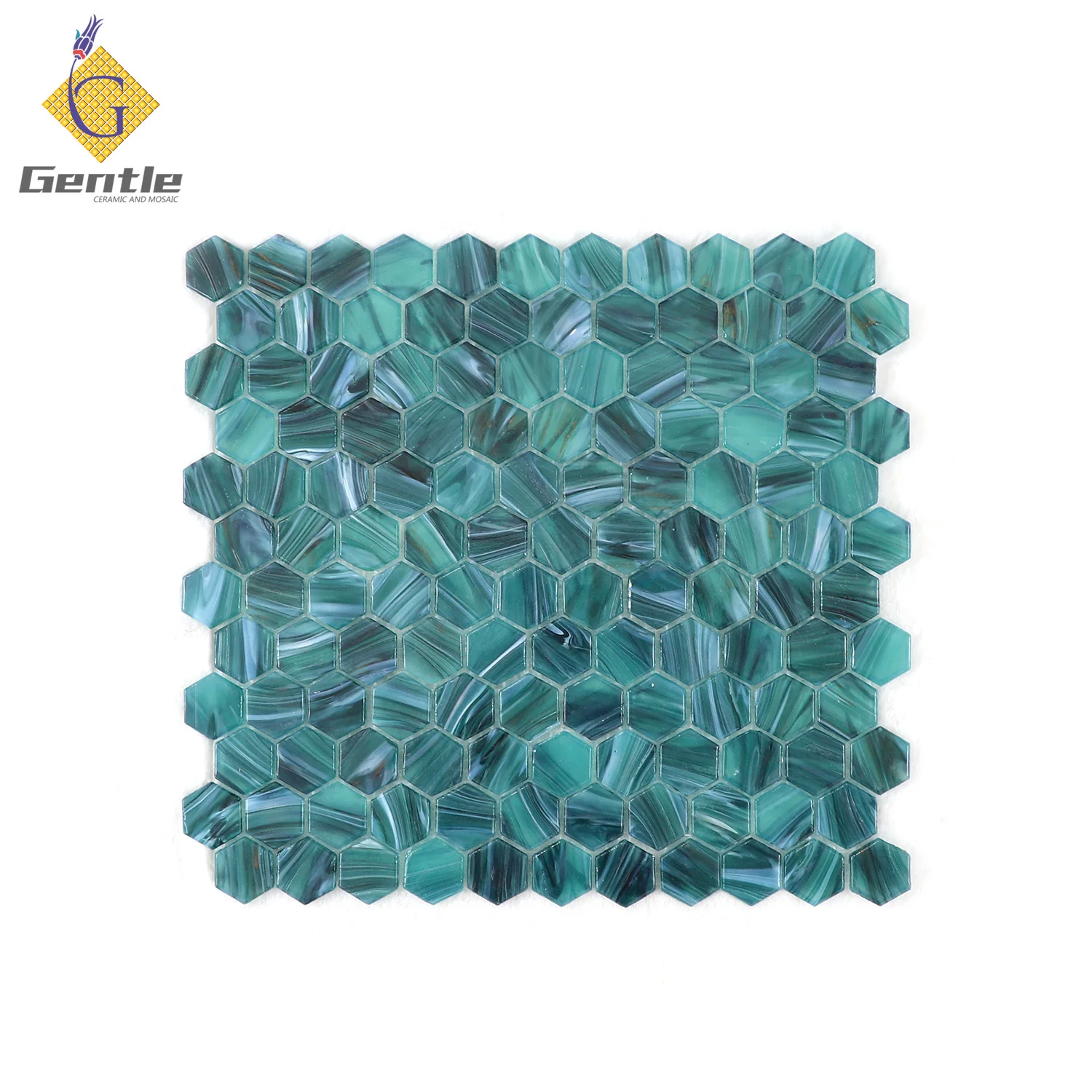 2024 Bestsellers Colorful Mosaic Pool Bathroom Tiles Hot