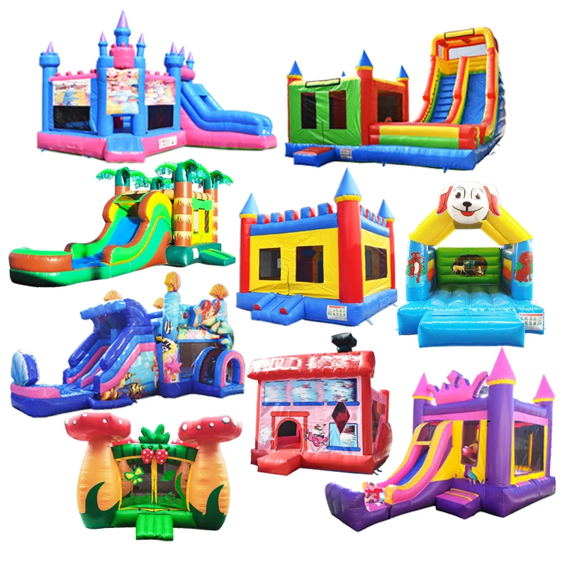 ZZPL Hot sale inflatable boxing ring New fun inflatable bouncy castle for kids Outdoor inflatable sports games with high quality