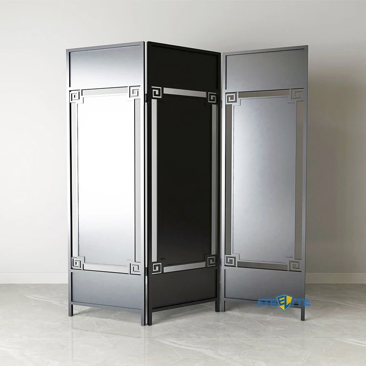 Home Hotel Room Divider Cold Rolled Steel Laser Cut Privacy Decorative Screens