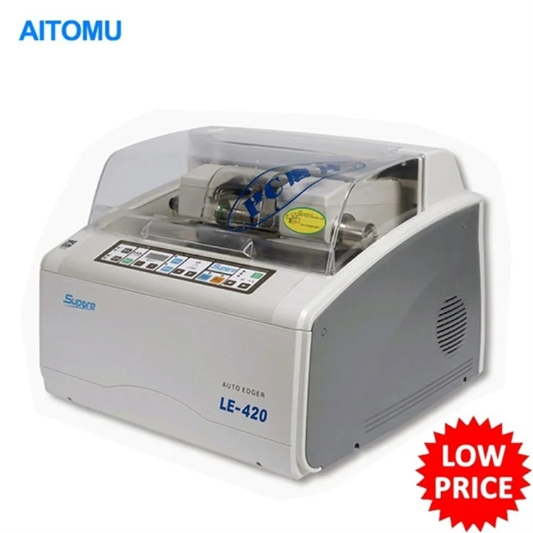 Бесплатная доставка LE-420 оптический машина автоматический объектив обрезки