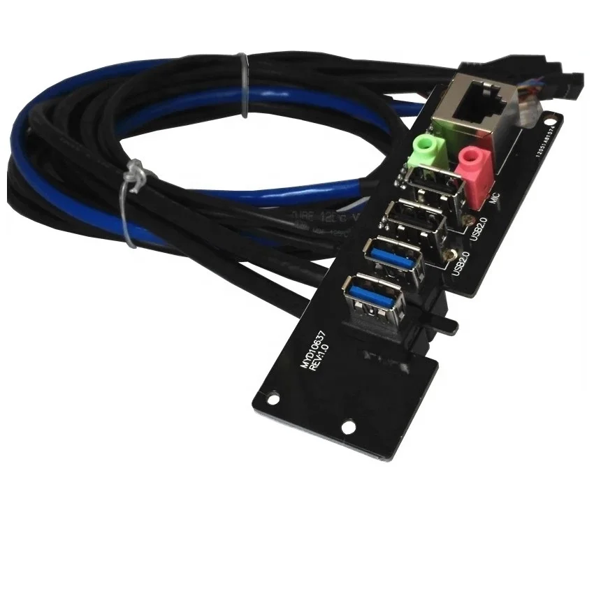  Корпус ПК передняя панель провод кабель двойной UDB3.0 + USB2.0 2 аудиопорта для компьютера материнской