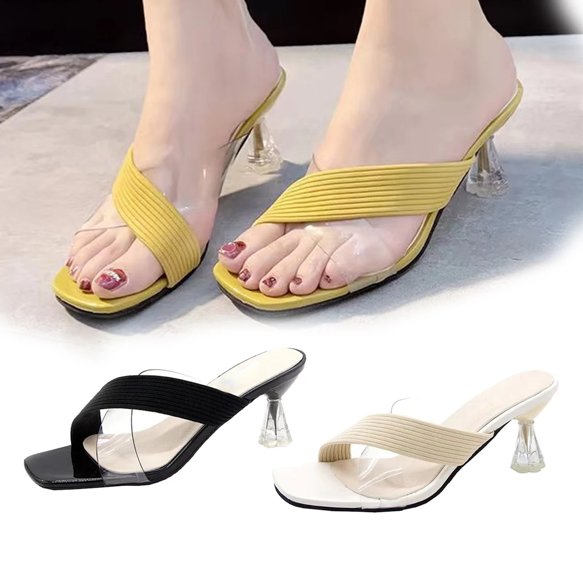 2023 Summer Girl Shoes New Design Fashion Lady Luxury Women Comfortable Slippers Sexy Sandals