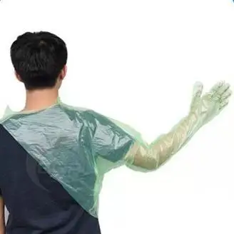 Veterinary Long-Arm Extended Disposable Gloves Artificial Insemination Delivery Inspection Pigs Cattle Sheep Household Gloves