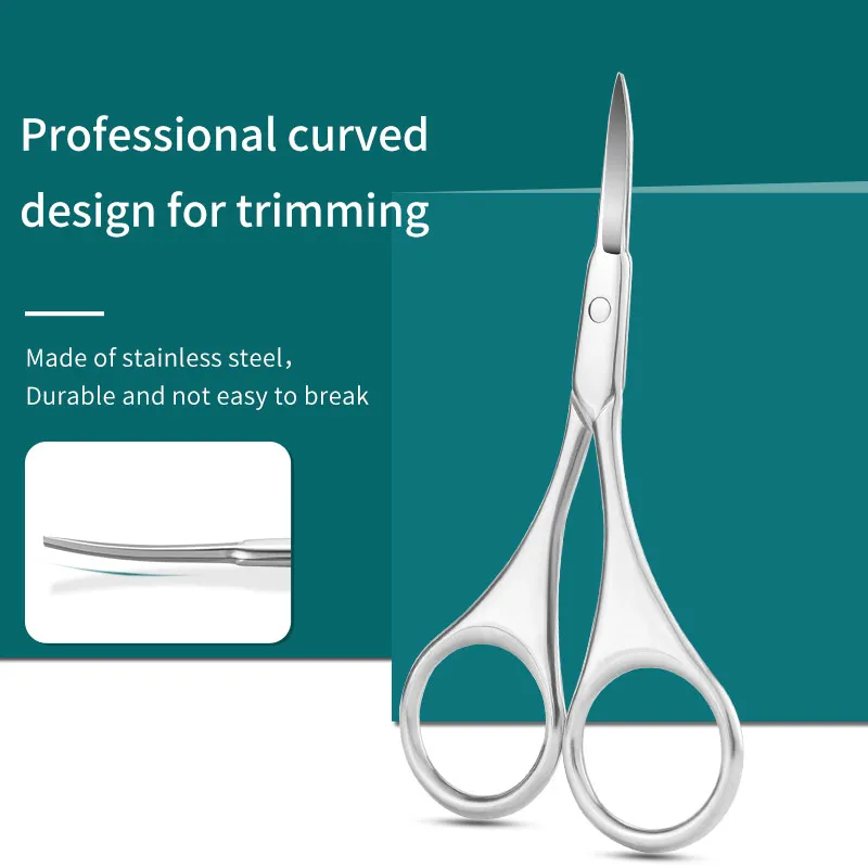 Stock Available Stainless Steel Hair Trimmer Dead Skin Remover Nail Cuticle Clippers Manicure Pedicure Nails Scissors