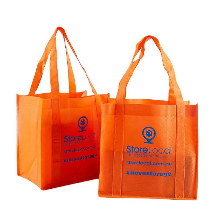 High Quality Custom logo Reusable Non-Woven PP, Factory Price Promotional Shopping Bags Tote Bags for Gifts bsci sedex/