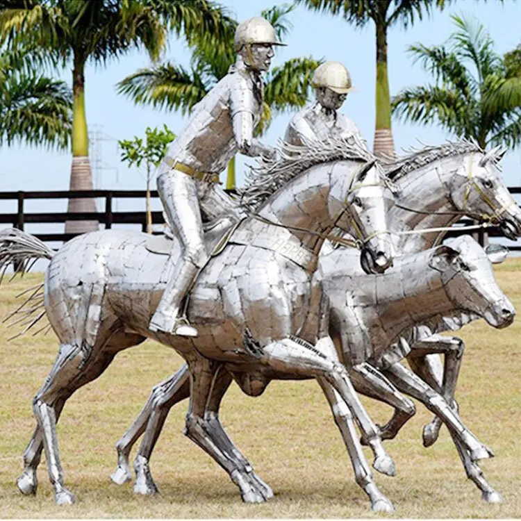 Абстрактная Декоративная скульптура животного из нержавеющей стали под заказ, оптовая продажа