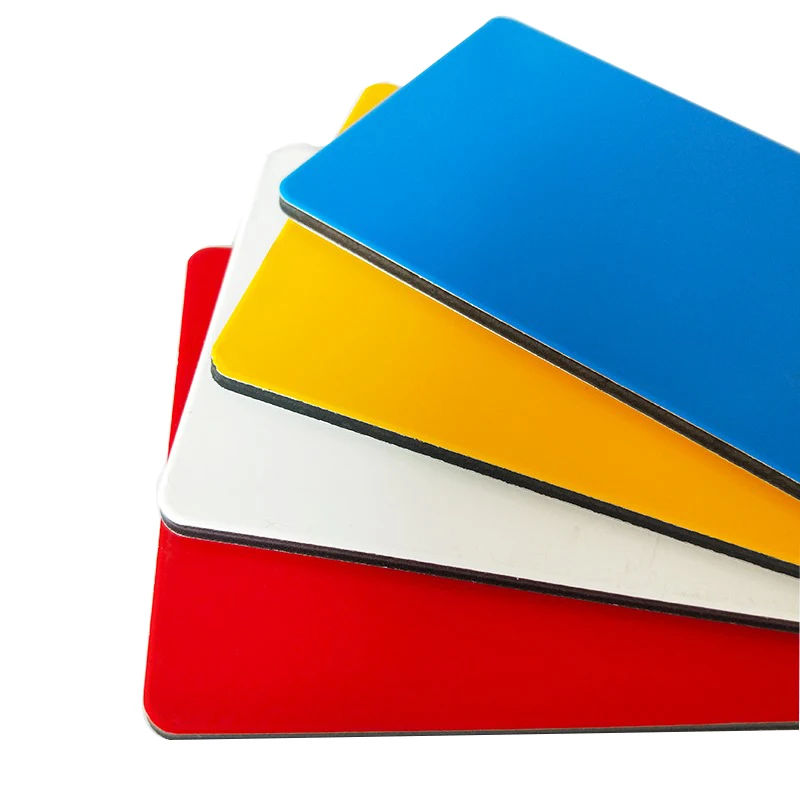 Yellow Aluminum Cladding auto chart projector acp 1000 eye acp aluminum composite panel price