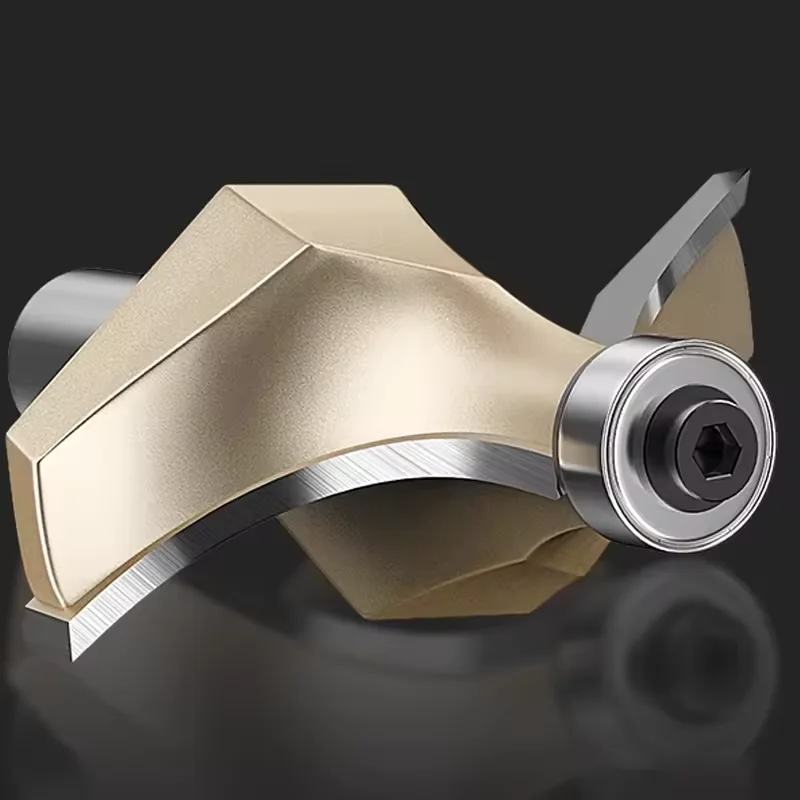 Wood Cutting Tools Inch Size With Bearing Wood Trim Bits Wood Engraving Milling Cutter