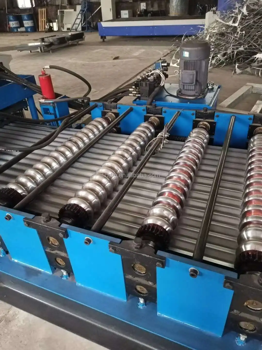corrugated galvanized lipp silo machine metal steel grain silo machine