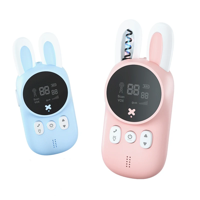 Popular Fancy Educational Toy Radio Wave Wireless Interphone Walkie Talkie Kids Pairs