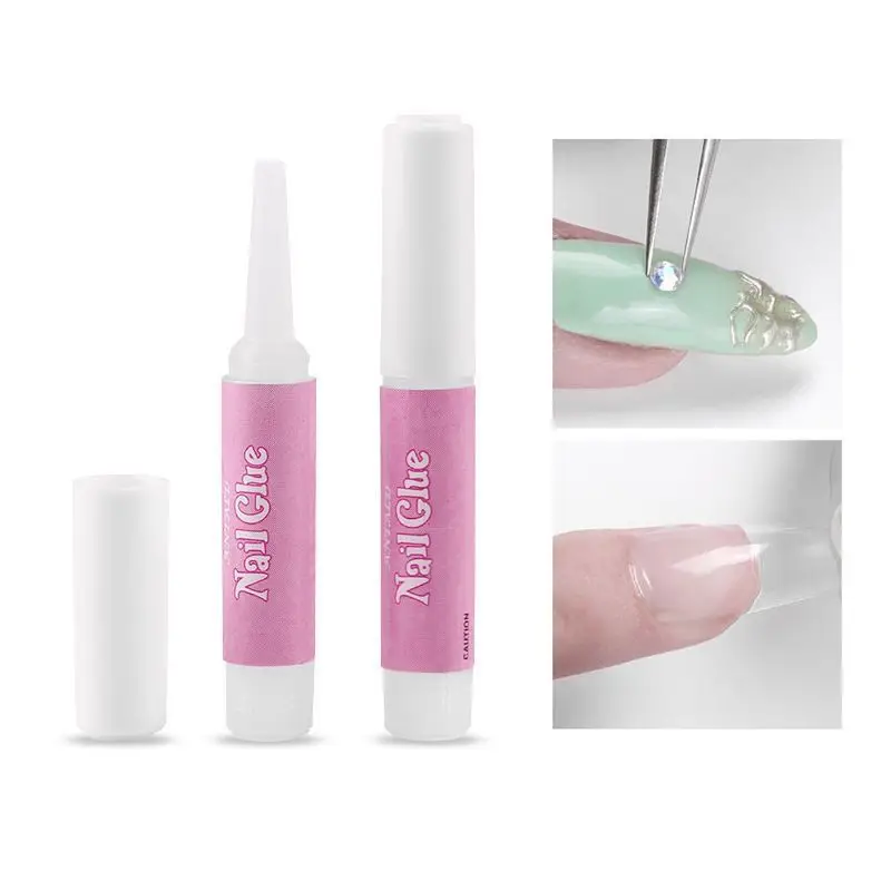 2g Best Selling Nail Glue For Press On Tips 3s Super Fast Dry Nail Glue For Tips Customized Organic Nail Glue