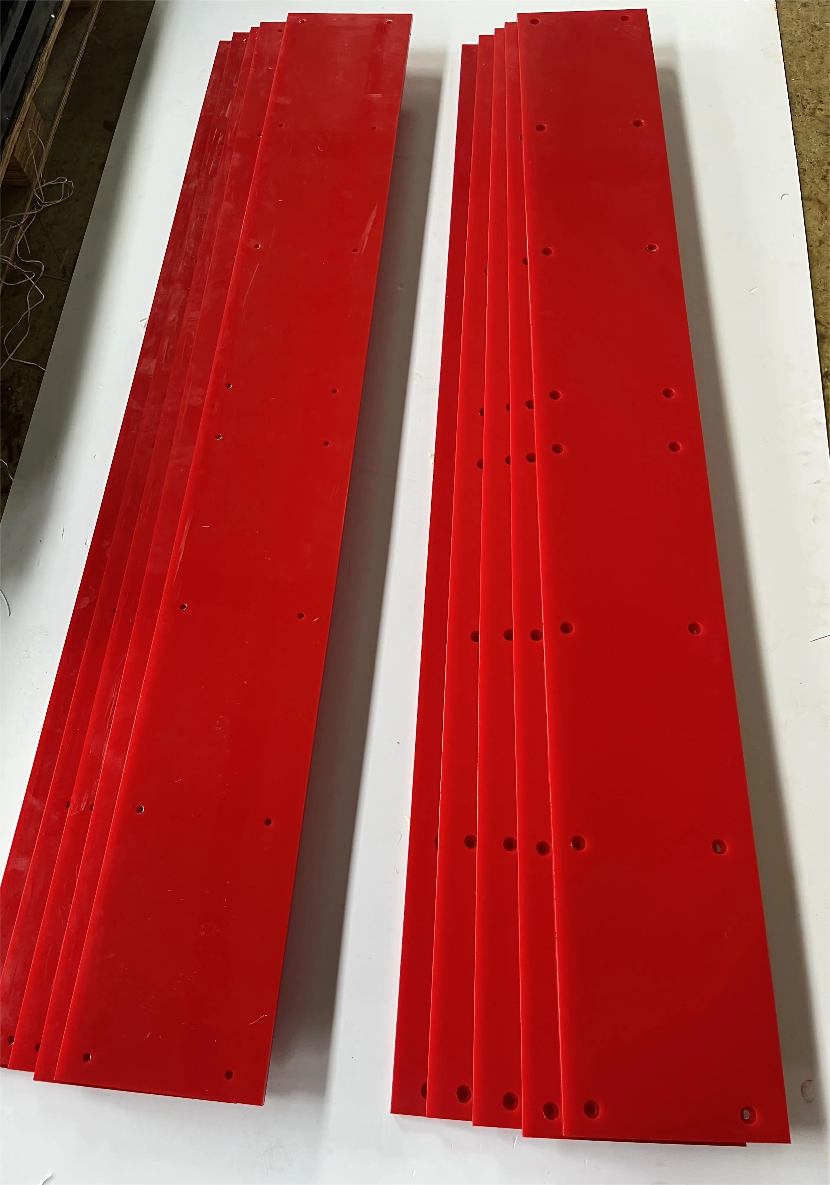 customized 90A hardness  polyurethane rubber sheet