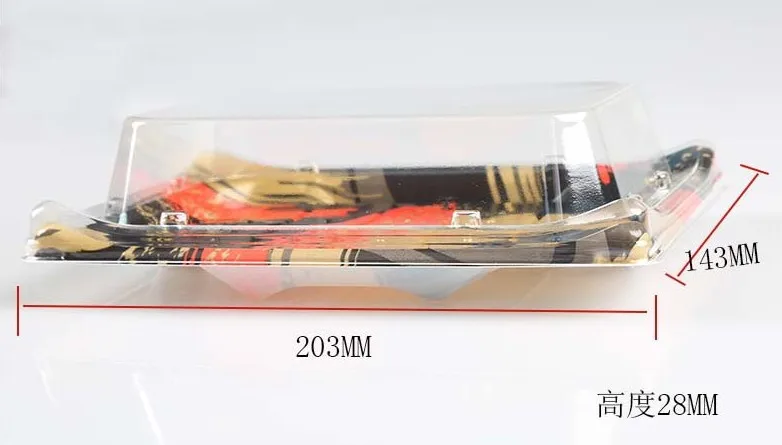 Wholesale Disposable Plastic Sushi Tray Food Container disposable plastic sushi tray Sushi container