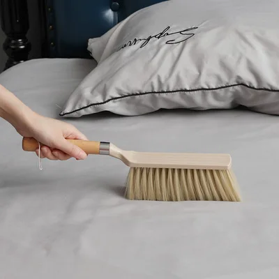Wooden Handle Counter Dusting Dust Clean Brush for Bed Sofa Cleaning Duster Floor Brushes Multifunctional Car Dust Tool